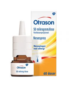 Otrason 50 mikrogram/dose nesespray 60 doser