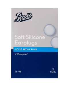 Boots Soft Silicone Earplugs 3par
