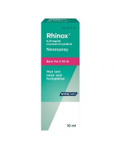 Rhinox nesespray 0,25 mg 10 ml