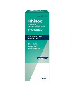 Rhinox nesespray 0,5 mg 10 ml