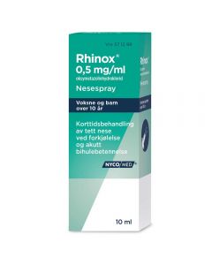 Rhinox nesespray 0,5 mg 10 ml