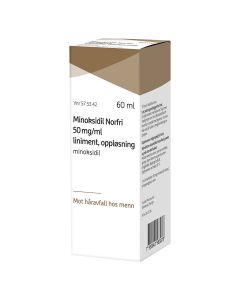 Minoksidil Norfri 50mg/ml liniment 60ml Minoksidil Norfri 50mg/ml liniment 60ml