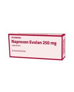 Naproxen Evolan tab 250 mg