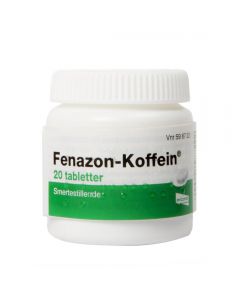 Fenazon-Koffein tabletter 20 stk