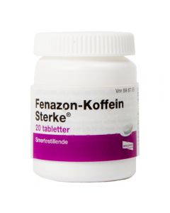 Fenazon-Koffein Sterke tabletter 20 stk