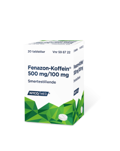 Fenazon-Koffein tabletter 20 stk Fenazon-Koffein tabletter 20 stk