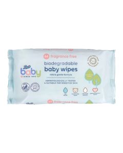 Boots Baby Biodegradable Baby Wipes 64stk