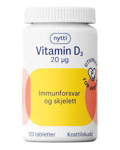 Nytti Vitamin D3 20 µg