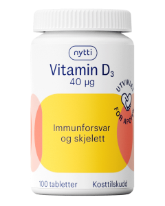 Nytti Vitamin D3 40 µg