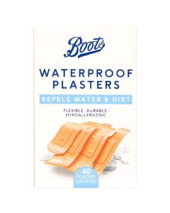 Boots Waterproof Plasters, 40stk