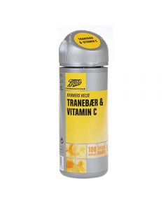 Boots Tranebær 400mg & Vitamin C 50mg 100 stk