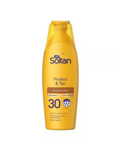 Soltan Protect & Tan Suncare Lotion spf 30 200 ml