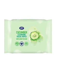 Boots Cucumber Cleansing Wipes 25 Pack
