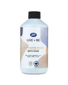 Boots Live + Be Captivating Pause Bath Soak With Oil 300ml