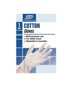 Boots Cotton Gloves Medium - 1 par