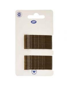 Boots hårnåler brun 30stk