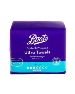 Boots Ultra Towel Normal Bind, 16stk