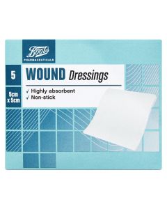 Boots Pharmaceuticals Kompress 5X5cm 5pk