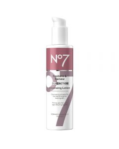 No7 Restore & Renew Dual Action Cleansing Lotion 200ml