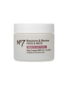 No7 Restore & Renew FACE & NECK MULTI ACTION Day Cream 50ml