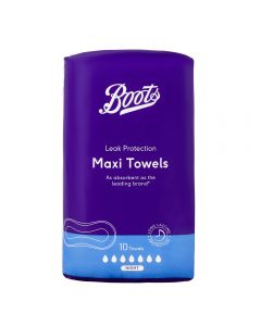Boots Maxi Towel Nattbind, 10pk