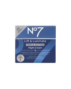 No7 Lift & Luminate TRIPLE ACTION Night Cream 50ML