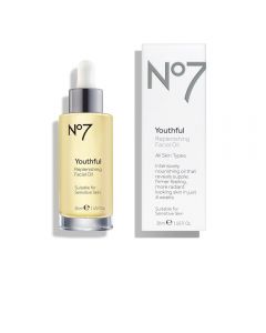 No7 Youthful Replenishing Facial Oil 30ml