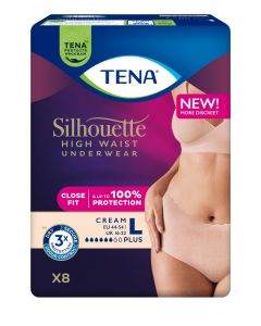 TENA Silhouette Pants Plus High Waist Crème L 