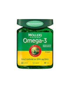 Möller's Pharma Omega-3 Høykonsentrert