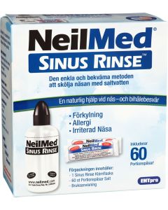 NeilMed Sinus Rinse neseskyller m/60 porsjonsposer salt
