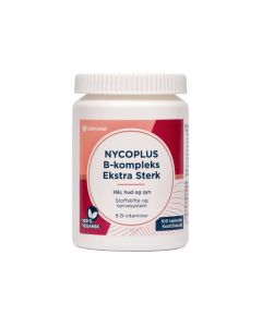 NYCOPLUS B-kompleks Ekstra sterk  100 tabletter