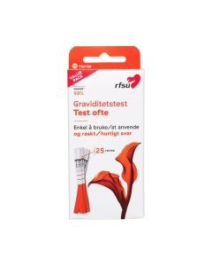 RFSU Gravititetstest 25 stk