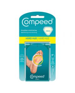 Compeed Hard Hud Plaster Medi 6 stk