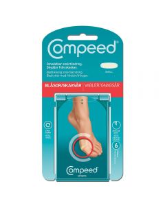 Compeed Gnagsårplaster Small 6 stk
