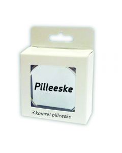 Pilleboks 3-Kamret 1 stk