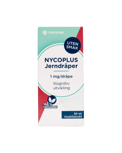 Nycoplus Jerndråper 1mg/dråpe 30ml