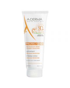 A-Derma Protect Kids Lotion Solkrem SPF 50+ 250 ml