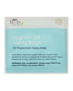 Boots Baby Fragranced Nappy Bags 150pk