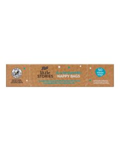 Boots Little Stories Plastic Free Nappy Bags 50pk