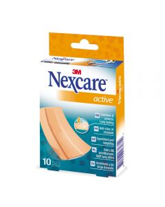 Nexcare Active Plaster 10Ark 1 stk