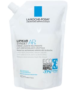 La Roche-Posay Lipikar Syndet AP+ dusjgelekrem 400ml refill
