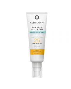 Cliniderm Sun Face gel SPF25 50 ml