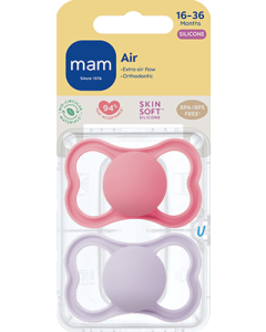 MAM Air Silicone Pink 16-36m