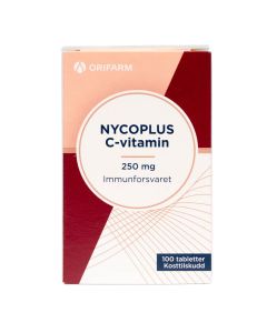 Nycoplus C-vitamin 250mg tabletter 100 stk