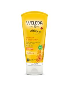Bilde av Weleda Calendula shampoo and body wash 200 ml