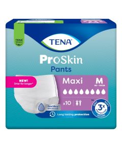 TENA Pants Maxi, inkontinensundert&oslash;y, str. M, 10stk