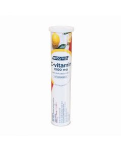 Nycoplus C-Vitamin 1000mg brusetabletter med sitronsmak 20 stk