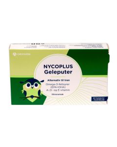 Nycoplus Geleputer Omega-3 60 stk