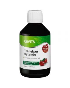 Gevita Tranebær Flytende 250ml