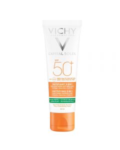 Vichy Captial Soleil mattende 3-i-1 solkrem SPF50 50 ml